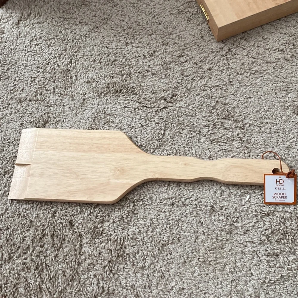 🔥3 for $10🔥 HD Designs Oversize Wood Grill Scraper